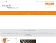 Tablet Screenshot of integralyogasf.org